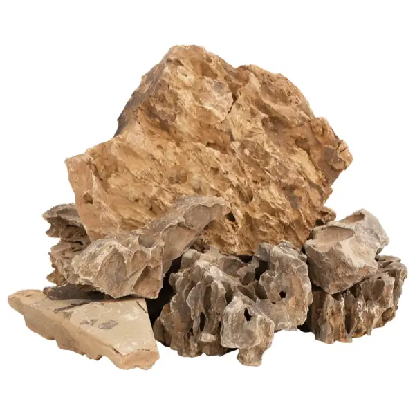 Akvaariumi dragon-kivid dekoratsiooniks, pruun, 5–30 cm, 25 kg – 3