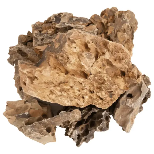 Akvaariumi dragon-kivid dekoratsiooniks, pruun, 5–30 cm, 25 kg – 4
