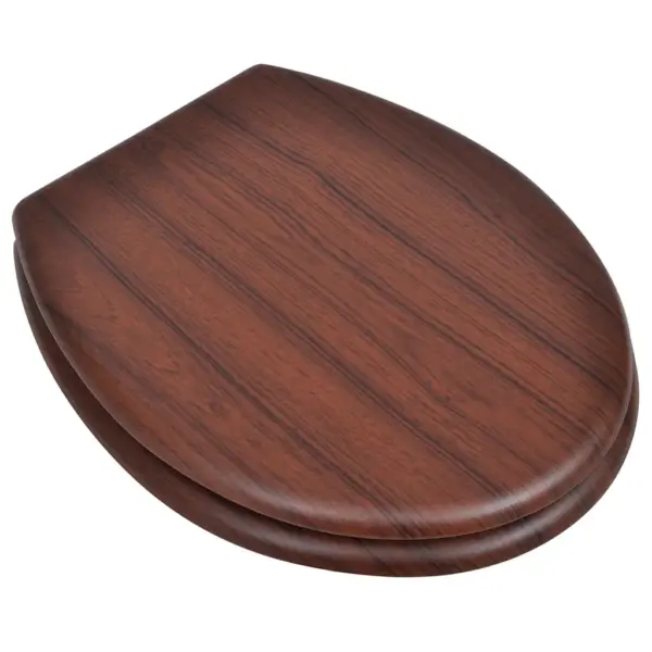 WC-prill-lauad kaantega, 2 tk, pruun MDF, reguleeritavate hingedega – 2