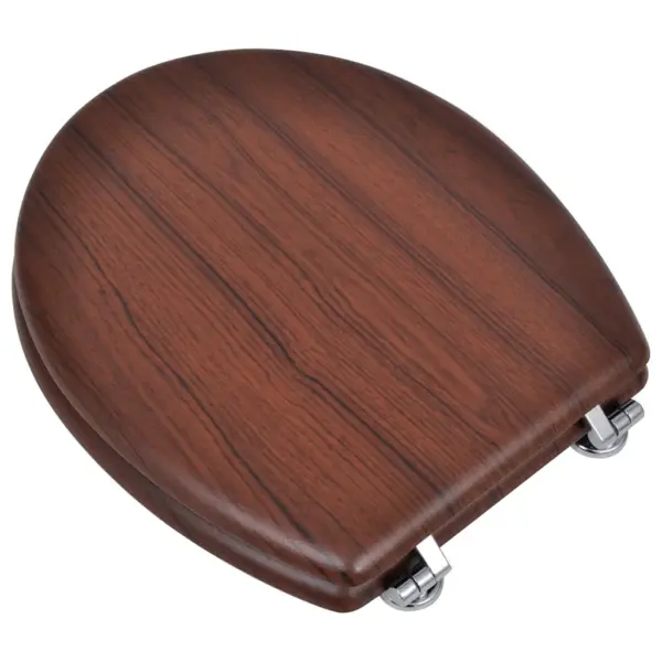 WC-prill-lauad kaantega, 2 tk, pruun MDF, reguleeritavate hingedega – 3
