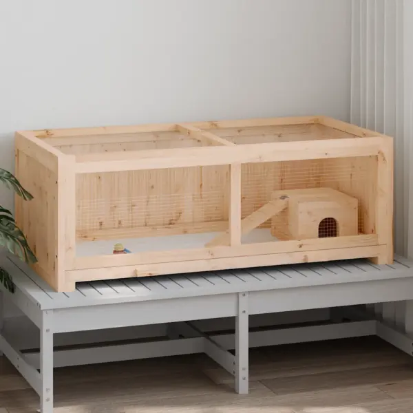 Puidust hamstripuur nulupuidust raamiga, 104 x 52 x 38 cm – 2