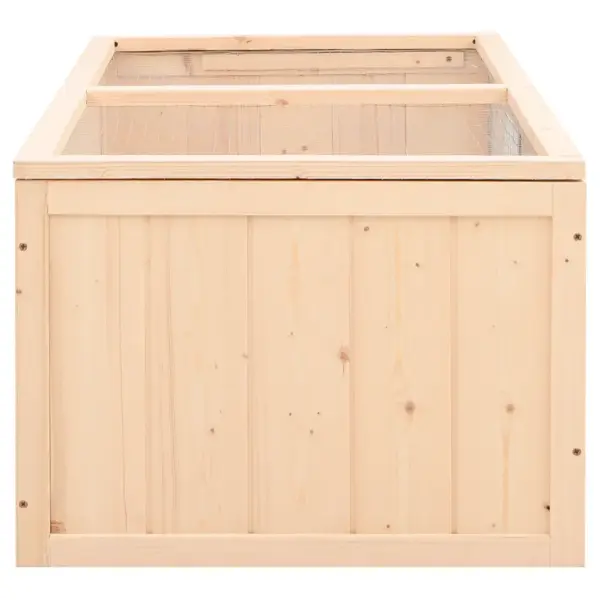Puidust hamstripuur nulupuidust raamiga, 104 x 52 x 38 cm – 5