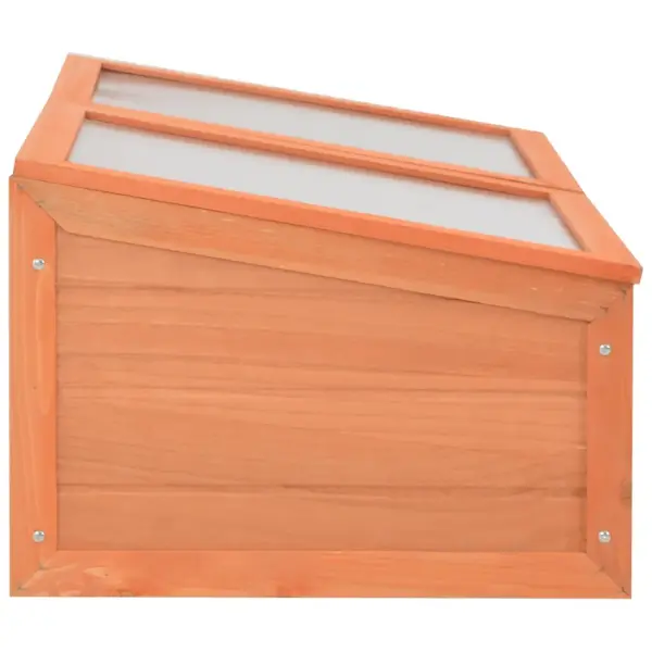 Puidust madal kasvuhoone PC-plaadist kaantega, 100 x 50 x 34 cm - 5