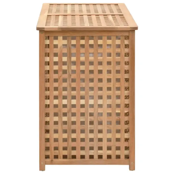 Kahe lahtriga pesukast, naturaalne tugevast pähklipuidust ja vineerist, 87,5 x 46 x 67 cm – 4