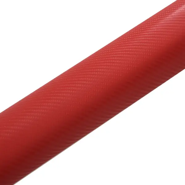 Punane 4D süsinikkiu välimusega iseliimuv autokile, PVC, 100 x 150 cm – 4