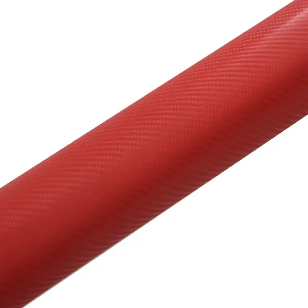 Punane 4D süsinikkiu välimusega iseliimuv autokile, 2 tk, 100 x 150 cm + 50 x 150 cm – 4