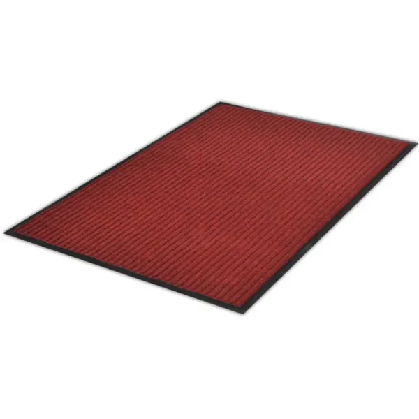 Punane uksematt mittelibiseva PVC-tagusega, 120 x 180 cm – 3