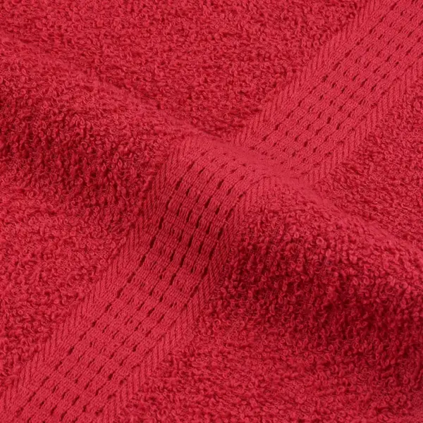 Punased puuvillased käterätikud FROGN, 10 tk, 50 x 100 cm, 360 g/m² – 7