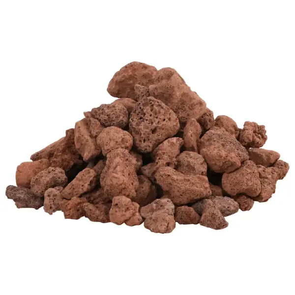 Punased vulkaanilised laavakivid akvaariumile ja aiale, 1–2 cm, 25 kg – 3