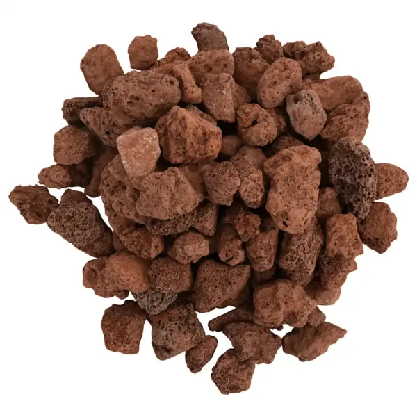 Punased vulkaanilised laavakivid akvaariumile ja aiale, 1–2 cm, 25 kg – 4