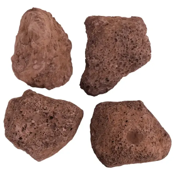 Punased vulkaanilised laavakivid akvaariumile ja aeda, 10–30 cm, 25 kg pakk – 4