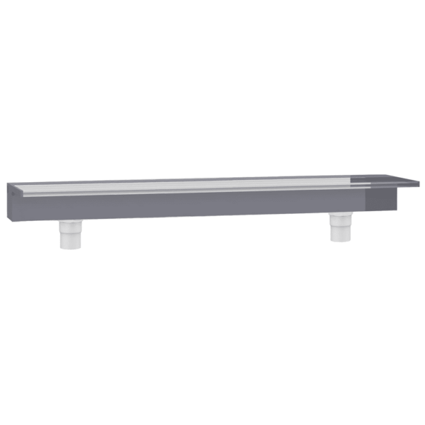 Purskkaevu kosk RGB LED-tuledega, akrüül, hall ja läbipaistev, 108 cm – 6