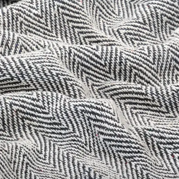 Puuvillane pleed kalaluumustriga, tumesinine, 220 x 250 cm – 5