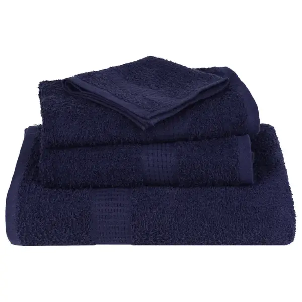 Tumesinised puuvillased saunalinad FROGN, 2 tk, 100 x 150 cm, 360 g/m² – 4