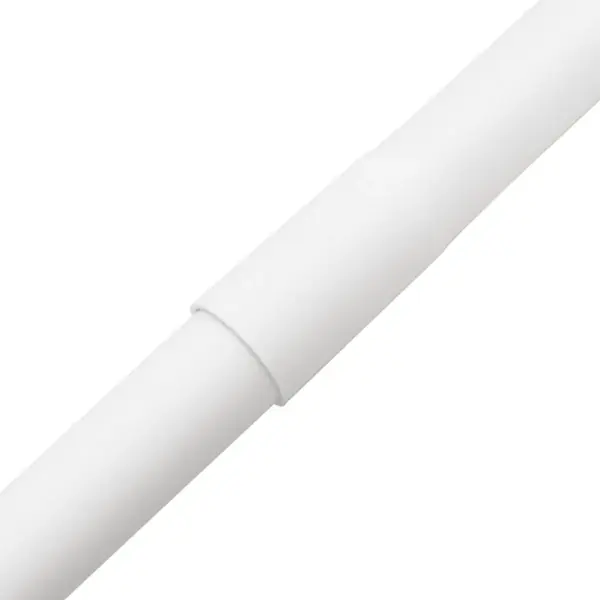 Valged PVC kaablikanalid Ø25 mm, kruvitav, 10 x 1 m komplekt – 4