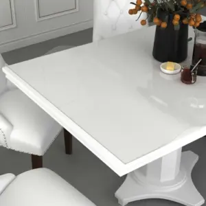 Läbipaistev PVC lauakaitse, 120 x 90 cm, 1,6 mm, kriimustuskindel