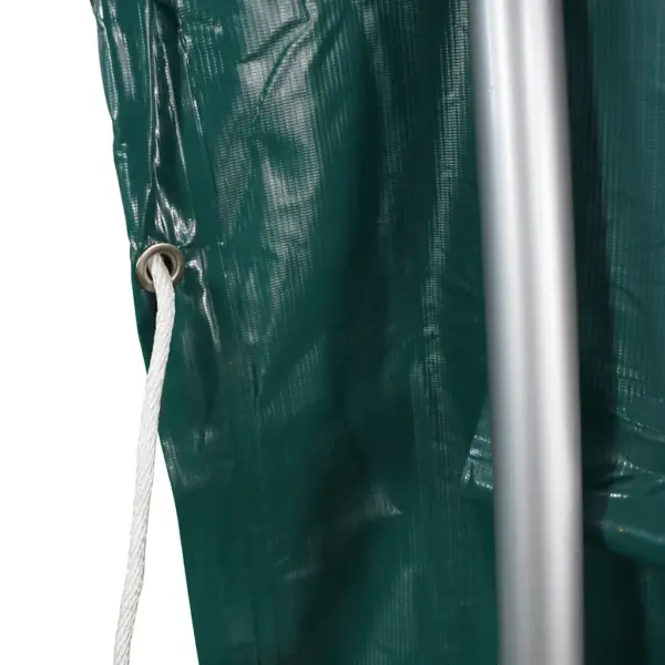 PVC loomatelk kariloomadele, tumeroheline, 3,7 x 3,7 m – 7
