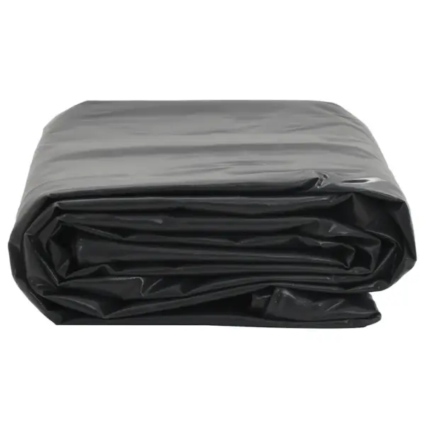 Veekindel PVC present metallist aasadega, antratsiithall, 4 x 6 m, 650 g/m² – 3