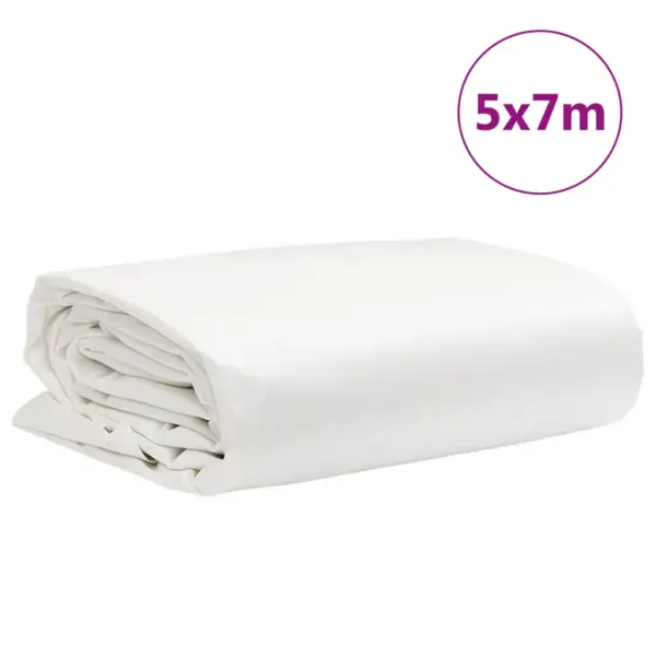 Veekindel PVC present, valge, 5 x 7 m, 650 g/m² – 9