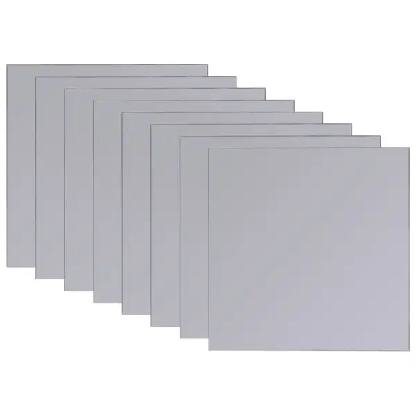Raamita peegliplaadid seinale, kvaliteetne klaas, 16 tk, 20,5 x 20,5 cm – 3