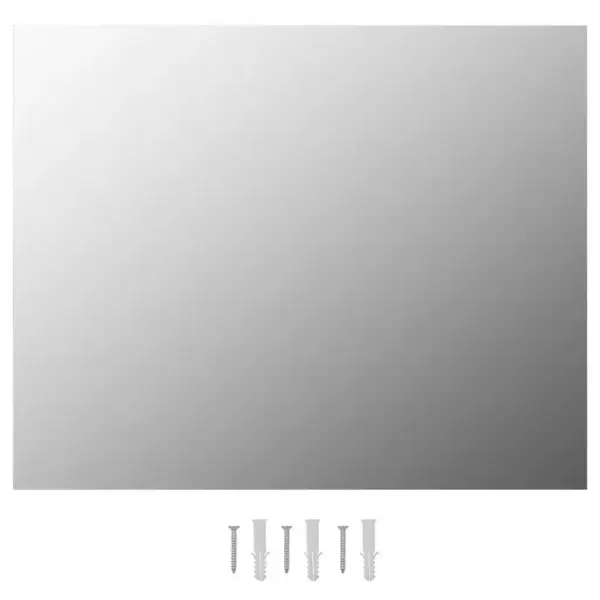 Raamita seinapeegel, 100 x 60 cm, hõbedane klaas – 2