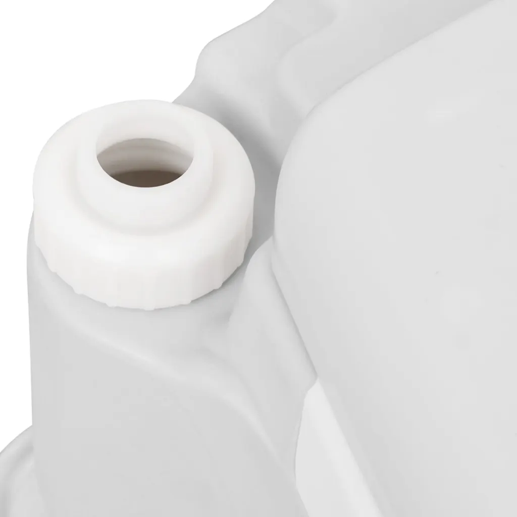 Ratastega veepaak matkamiseks, 30 l, hall HDPE