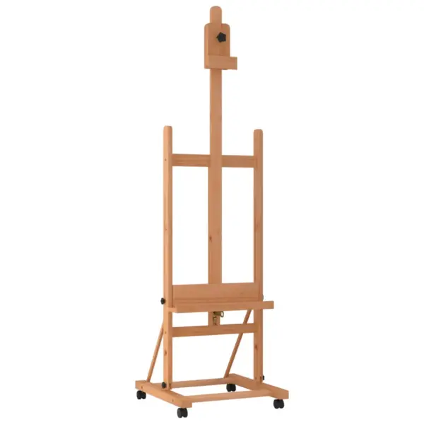 Reguleeritav ratastel molbert, pöökpuu, lõuendile kuni 105 cm, 55 x 53,5 x 178 cm – 3