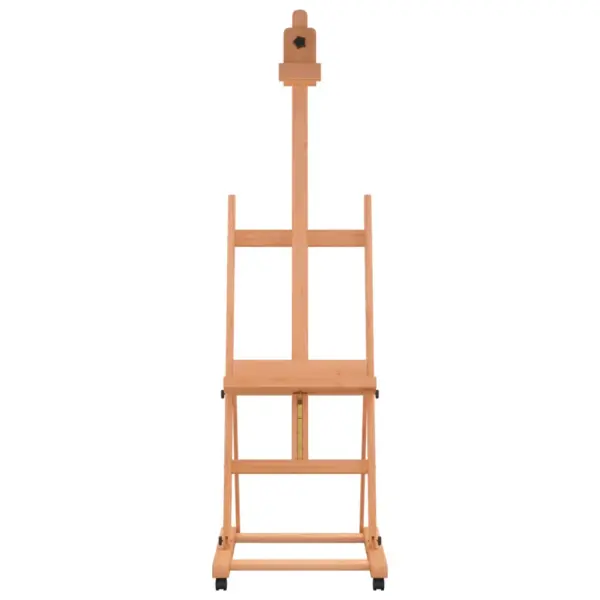 Reguleeritav ratastel molbert, pöökpuu, lõuendile kuni 105 cm, 55 x 53,5 x 178 cm – 4