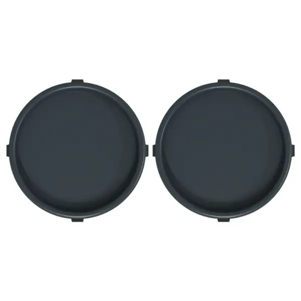 Ratastel taimealused potitaimedele, hall, 34 cm, 35 kg, 2 tk – 4