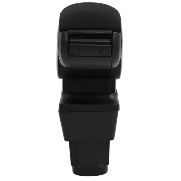 Reguleeritava kõrgusega auto käetugi panipaigaga, must ABS, 11 x 35 x (32–49) cm, FIAT Grande Punto / Linea, Alfa Romeo MiTo – 3