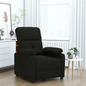 Reguleeritav must kangast allalastav tugitool, 73 x 90 x 100 cm