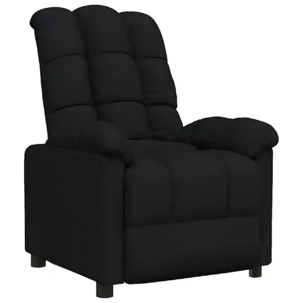 Reguleeritav must kangast tugitool käsitsi allalastava selja- ja jalatoega, 74 x 99 x 102 cm – 2