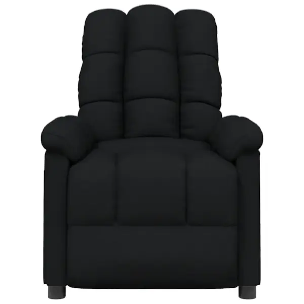 Reguleeritav must kangast tugitool käsitsi allalastava selja- ja jalatoega, 74 x 99 x 102 cm – 3