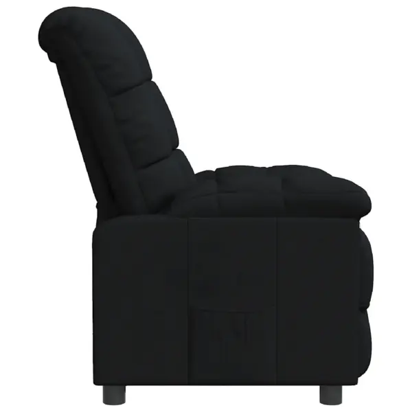 Reguleeritav must kangast tugitool käsitsi allalastava selja- ja jalatoega, 74 x 99 x 102 cm – 4