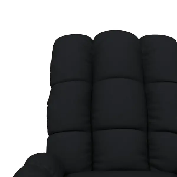 Reguleeritav must kangast tugitool käsitsi allalastava selja- ja jalatoega, 74 x 99 x 102 cm – 7