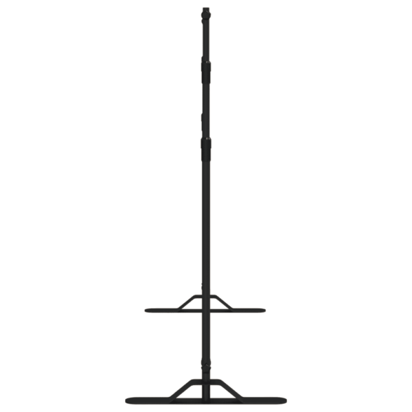 Reguleeritav terasest taustaraam taustadele, must, 175–305 x 100–243 cm – 4