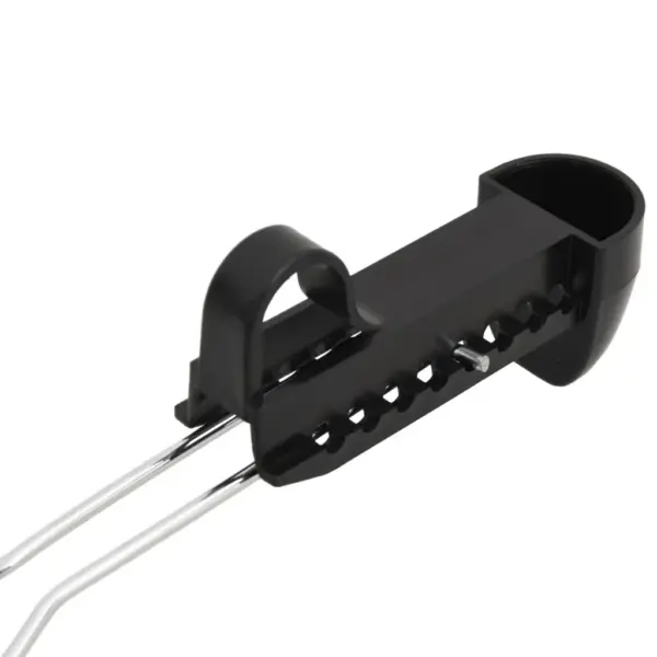 Reguleeritavad kingapuud, 5 paari, must, plast ja raud, naistele EU 35–38 – 9