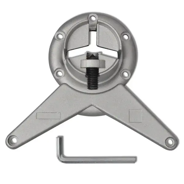 Reguleeritava kõrgusega lauajalad, 4 tk, harjatud nikkel, 60 x 710 mm – 4