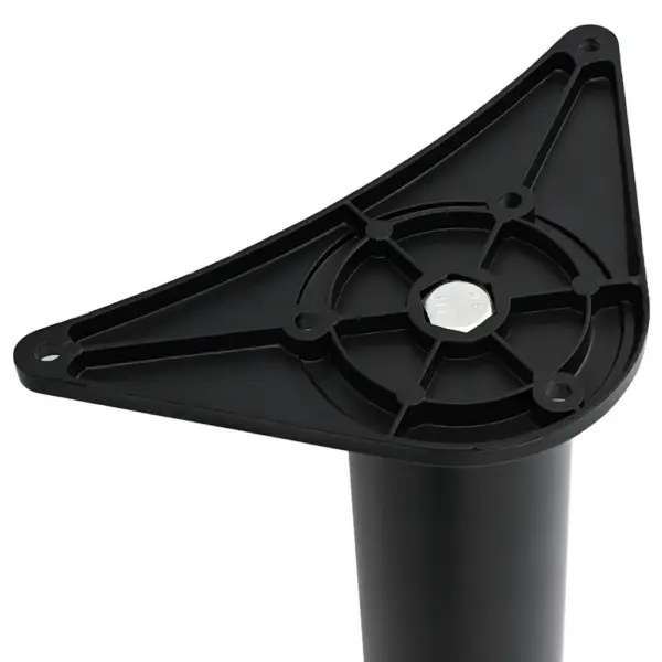 Reguleeritava kõrgusega mustad rauast lauajalad, 4 tk, 60 x 1100 mm – 5