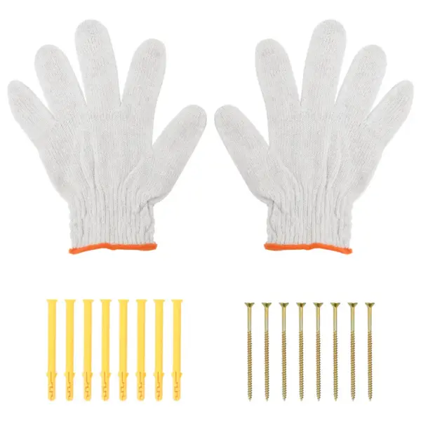 Riiulikandurid 4 tk, hõbedane roostevaba teras, 30 x 2,5 x 15,5 cm, kandevõime 50 kg – 11