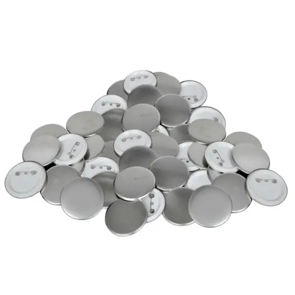 Rinnamärgimasin 58 mm vormiga, punane, 500 rinnamärgi toorikutega komplekt – 11
