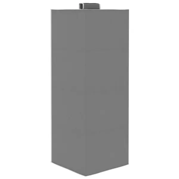 Rippuvad kapikorrastajad 4 riiuliga, 2 tk, hall-valge kangas, 30 x 30 x 84 cm – 6