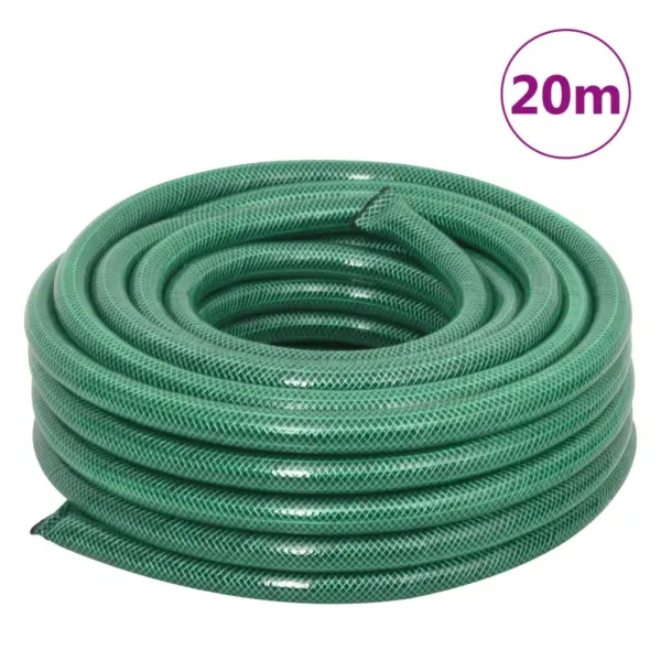 Aiavoolik kinnituskomplektiga, roheline PVC, 20 m, 3/4″ (19 mm) – 11