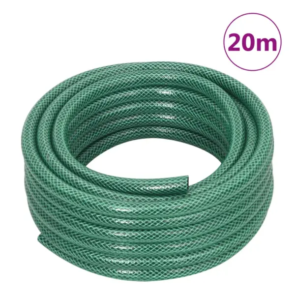 Roheline aiavoolik PVC-st, 20 m, 12 mm siseläbimõõt, 3-kihiline – 5