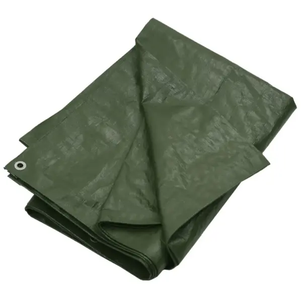 Roheline HDPE present alumiiniumist aasadega, 4 x 6 m, 180 g/m² – 2