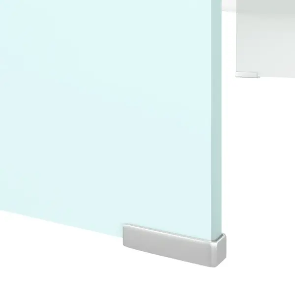 Roheline klaasist teleri- ja monitorialus 80 x 30 x 13 cm - 5
