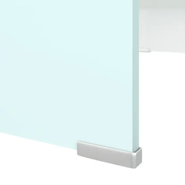 Roheline klaasist teleri- ja monitorialus 70 x 30 x 13 cm - 5