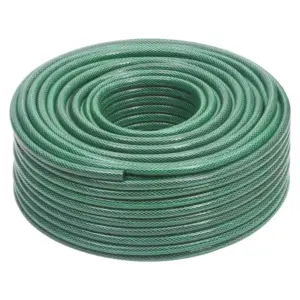 Roheline 3-kihiline PVC aiavoolik 100 m, siseläbimõõt 12 mm