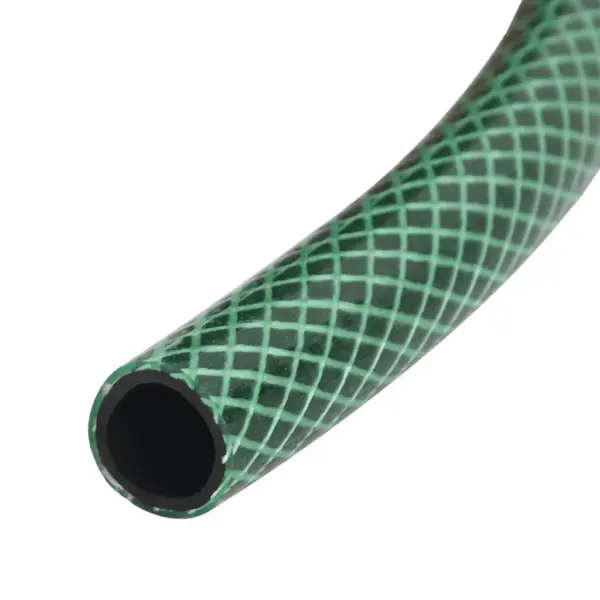 Roheline 3-kihiline PVC aiavoolik 100 m, siseläbimõõt 12 mm – 4
