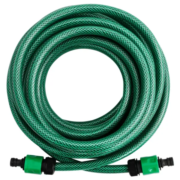 Roheline 3-kihiline PVC aiavoolik, 50 m, 12 mm – 2